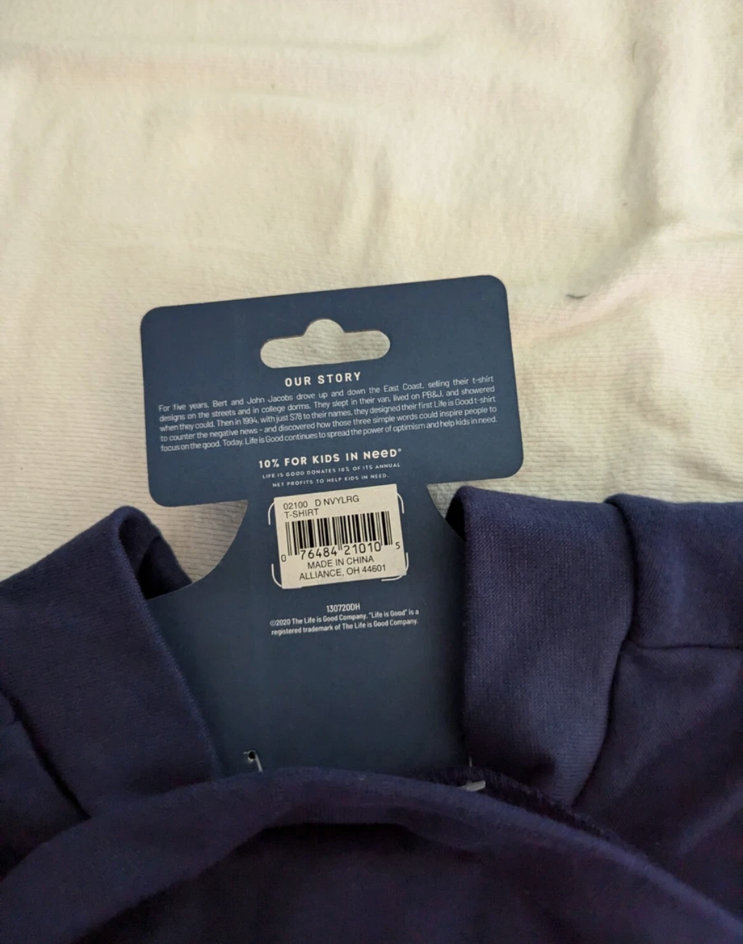 "Life Is Good" Dog Shirt Size Large