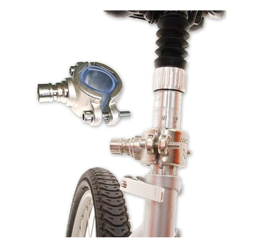 Walky Dog Leash Bike Attachment Plus Leash Hands Free Dog Bicycle Exerciser Leash 550-lbs Pull Strength Paracord Leash Military Grade