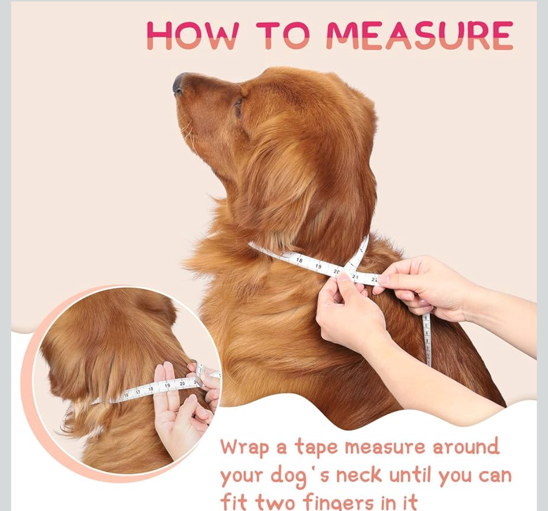 Supet Inflatable Dog Cone Collar for Large Medium Small Dogs, Soft Cone Collar for Dogs Cats, ECollar Doggie Neck Donut Dog Cone Alternative After Surgery MEDIUM Chocolate Donut with Sprinkles