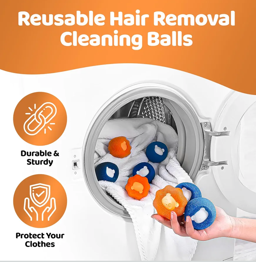 Drext Roller Pet Hair Remover, Reusable Lint Roller - Pet Hair Remover for Laundry, Cat and Dog Hair Remover for Furniture, Couch, Carpet, Clothing Bedding - Portable Multi-Surface Fur Removal Tool.