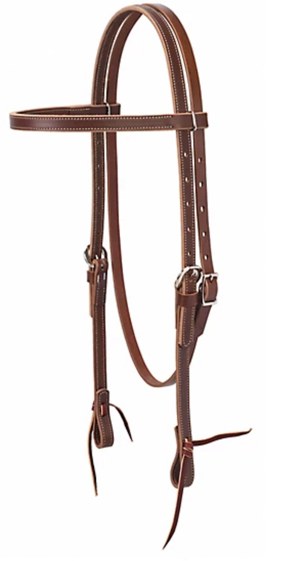 Weaver Equine Latigo Leather Browband Headstall