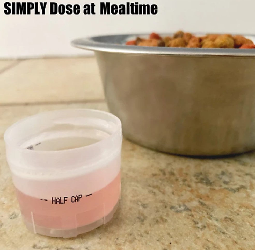 Liquid-Vet K9 Itch and Allergy Support Skin and Coat Supplement for Dogs, Pot Roast Flavor, 32 oz.