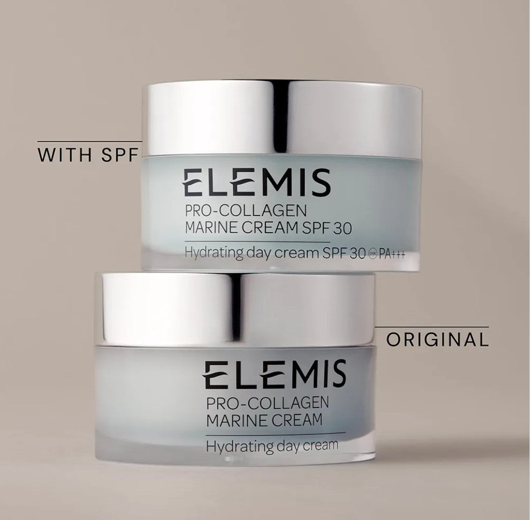 ELEMIS Pro-Collagen Marine Cream, Lightweight Anti-Wrinkle Daily Facial Moisturizer