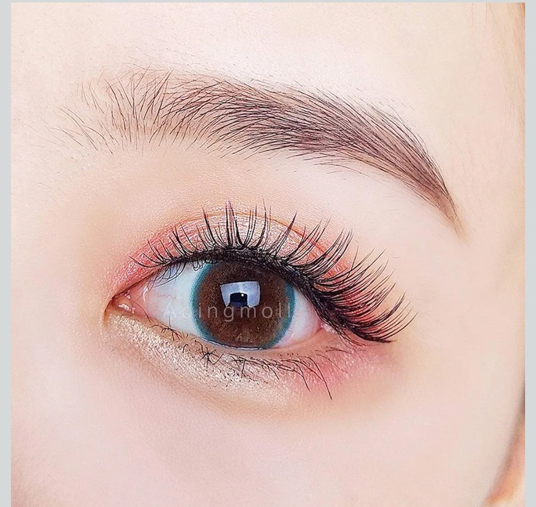 Cat Eye False Lashes - Long Wispy Eyelashes for Dating Makeup, Outer Corner Dramatic Volume 5-12mm, 4 Pairs (E2)