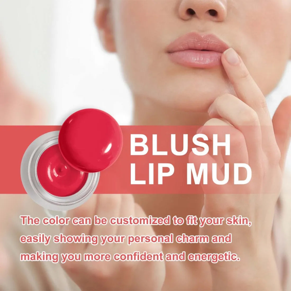 Wholesale EELHOPE Women Easy Color Light Velvet Fog Blush Lip Gloss Cream