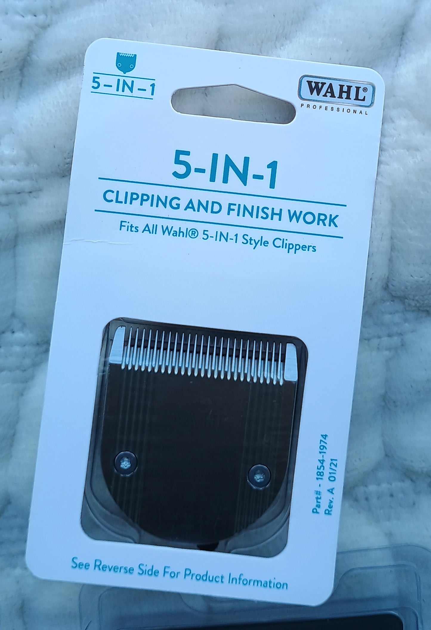 WAHL 5 IN 1 ADJUSTABLE DETACHABLE BLADE SET #9 #10 #15 #30 #40
