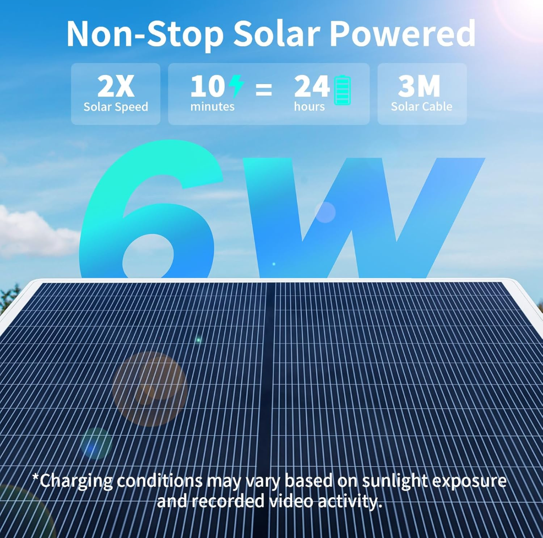 Oculveiw 4g Lte Pan Tilt Security Camera Battery Solar Powered 2 Cameras