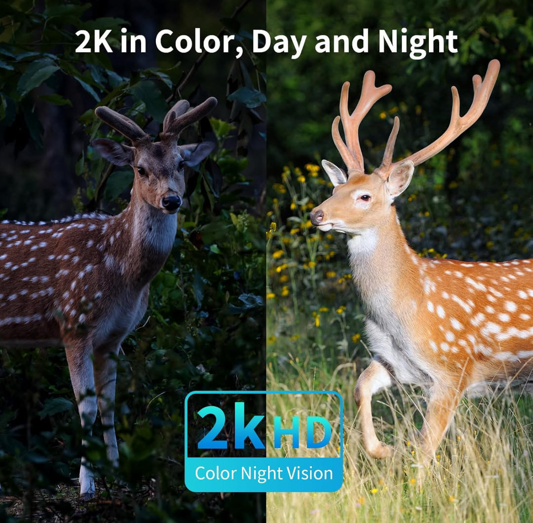 Oculveiw 4g Lte Pan Tilt Security Camera Battery Solar Powered 2 Cameras