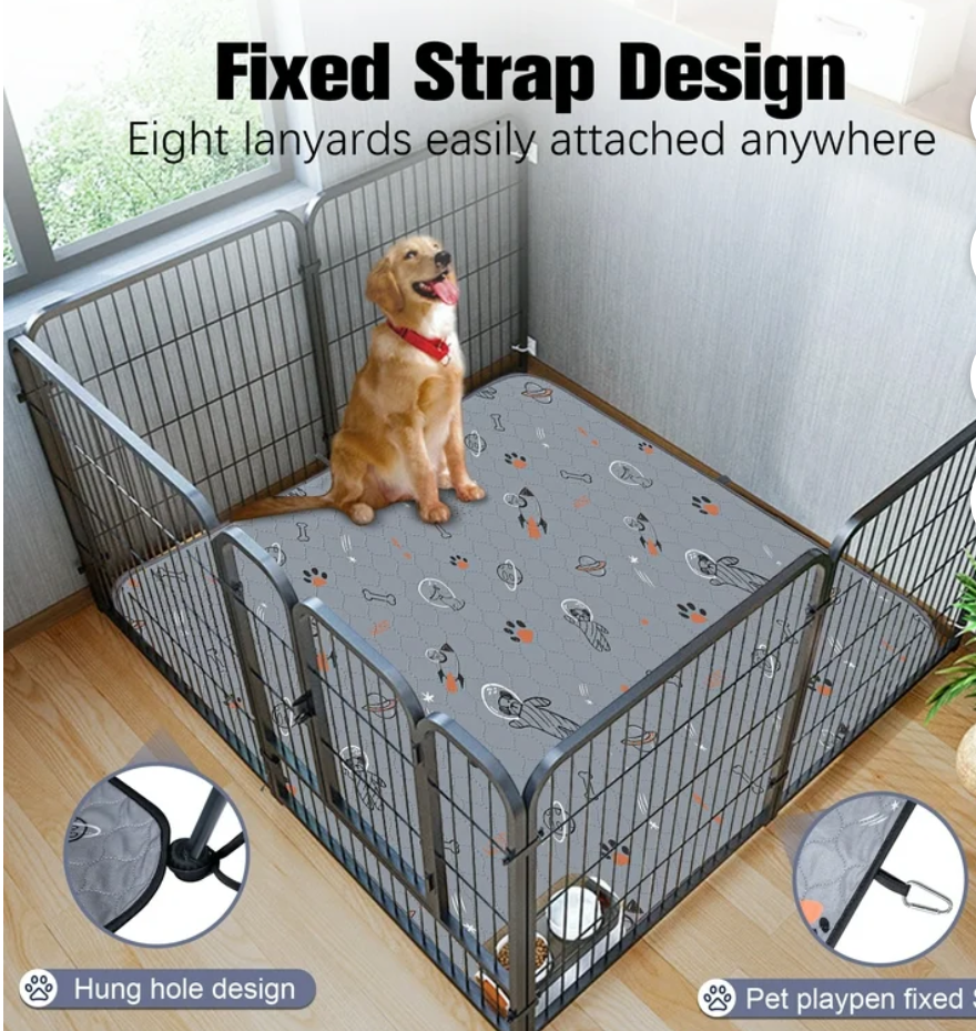 UPSKY Washable Pee Pads for Dogs, 2 Pack Puppy Pads 36" x 41” Reusable Pet Training Pads