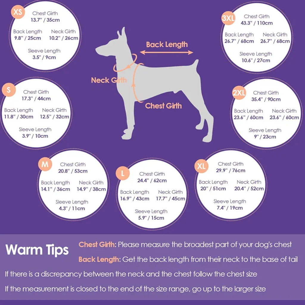 SUNFURA Full Body Dog Coat - Warm Fleece Jacket for Small Dogs, Turtleneck Winter Coats with Harness, Reflective Dog Snowsuit Windproof Puffer Jackets with Legs for Chihuahua, Yorkie, Turquoise XS