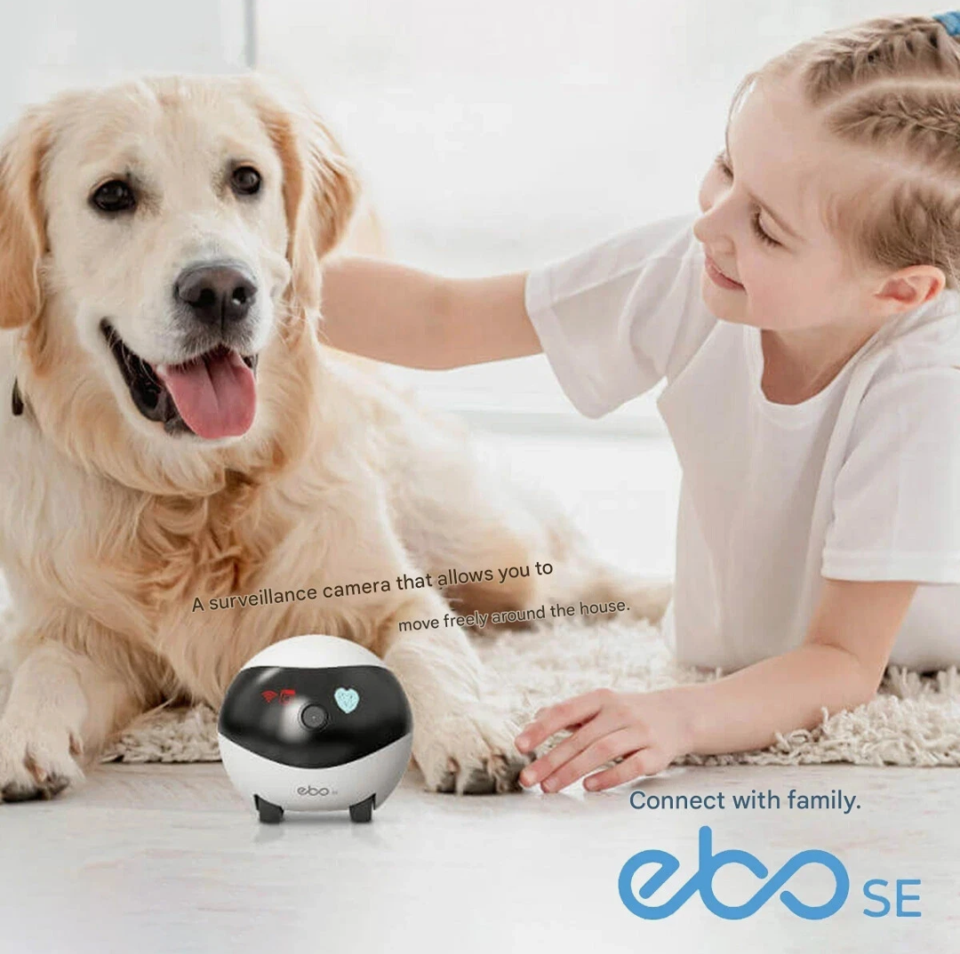 Enabot EBO SE Moving Security Camera Smart Home Wireless Surveillance Robot