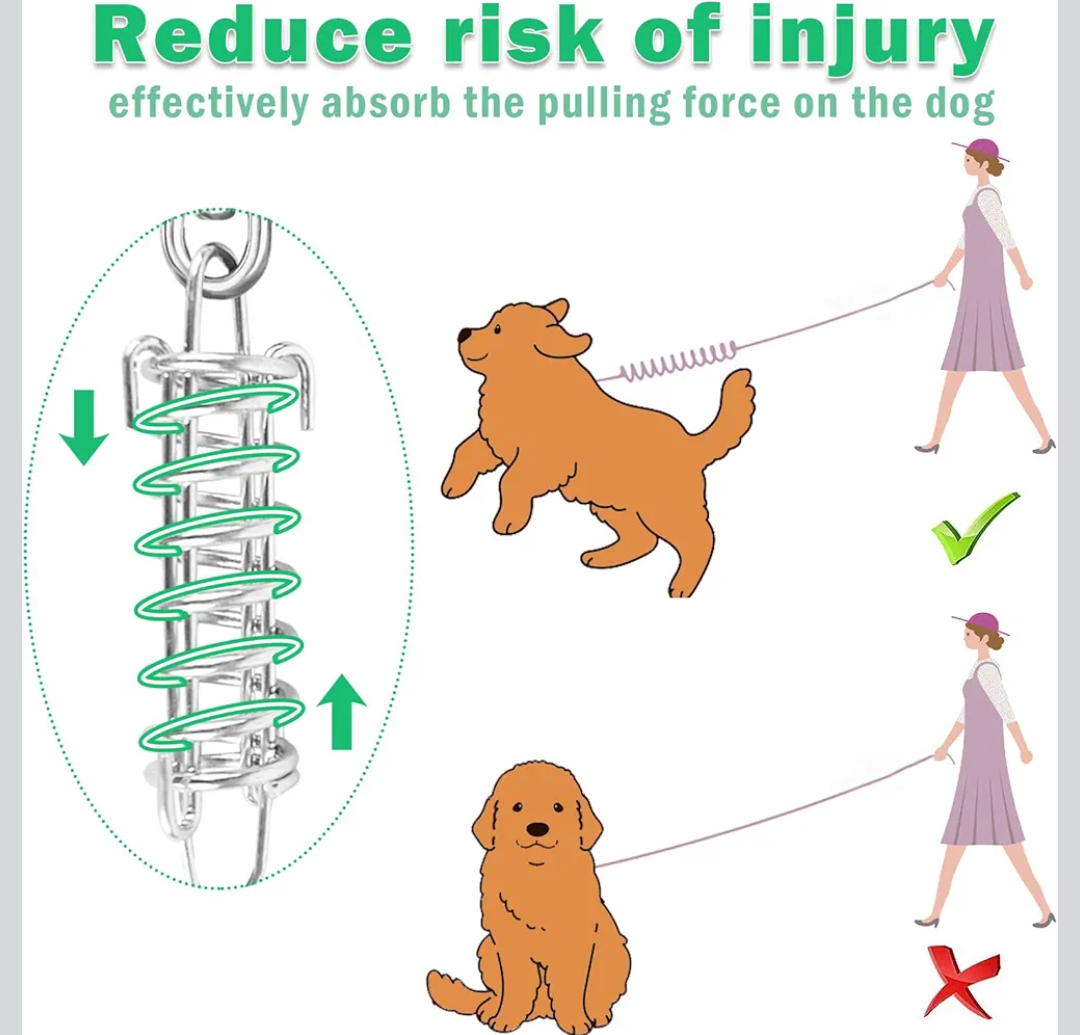 NAZOU 1/3 in Dog Leash for Small Medium Dogs 4ft 6ft 10ft 15ft Heavy Duty Dog Leash Two Color Slip Leash for Dog Training Long Leash for Dogs Outside Up to 90LBS