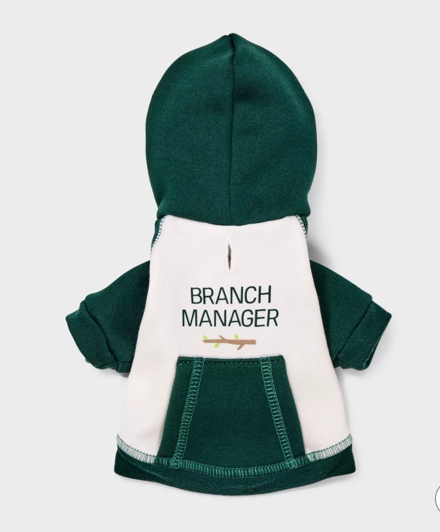 Branch Manager Dog Hoodie - Boots & Barkley™ Medium