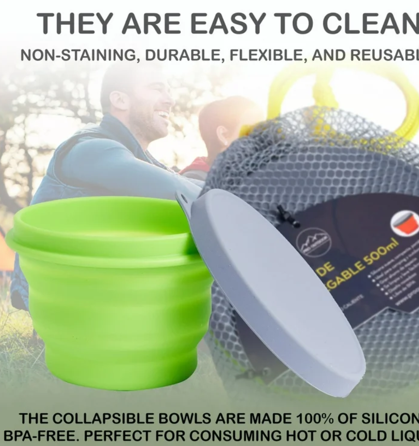 New-Sil-Fold-Bowl-500-Grey" from "PRO OUTDOOR