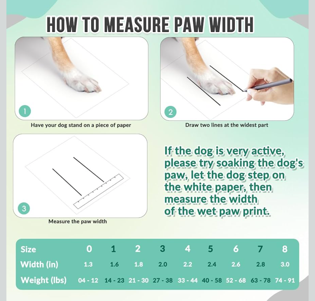 SlowTon Dog Shoes for Large Small Medium Dogs - Breathable Dog Boots for Summer Hot Pavement, Paw Protector for Outdoor Walking Winter Snow, Anti-Slip Rubber Dog Booties for Hardwood Floor (Green, 6)