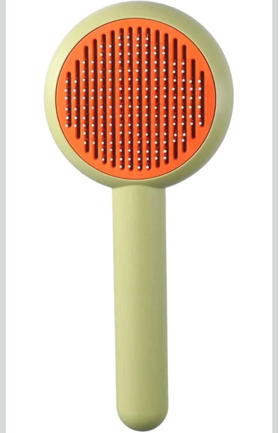 Pet Grooming Brush for Cats and Dogs, Self-Cleaning Sliker Brush, for Mats,Easy to Hold Dog Brushes