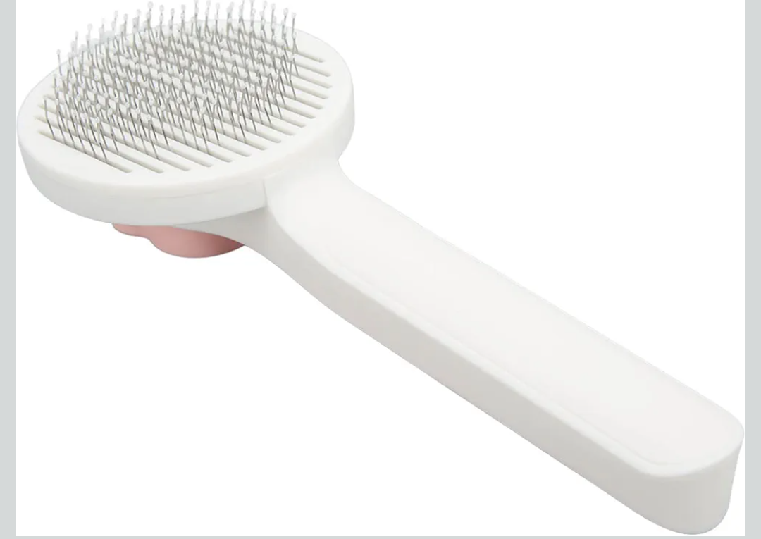 Cat Brush, Dog Shedding Brush Short Hair Dog Brush Dog Cat Bunny Pet Grooming Shedding Brush One Button Self Cleaning Pets Comb Pet Massaging Tool for Pets with Long Short Hair