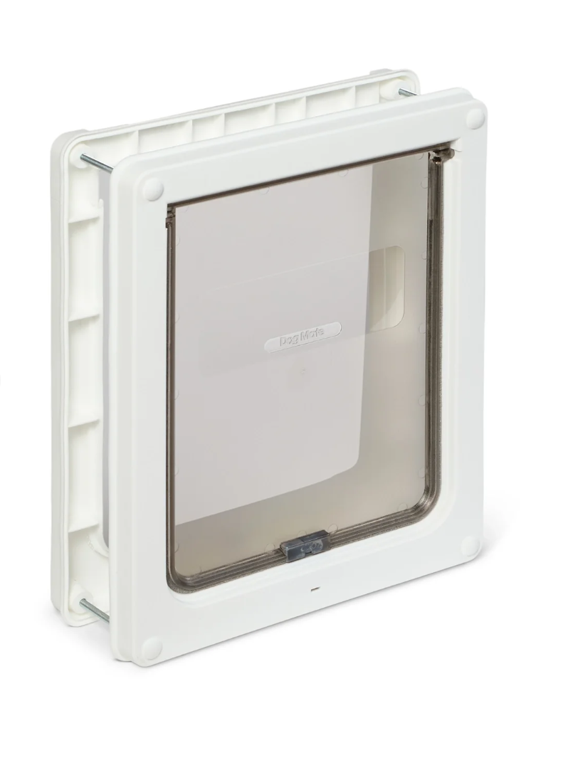 Dog Mate Medium Dog Door – White (215W)