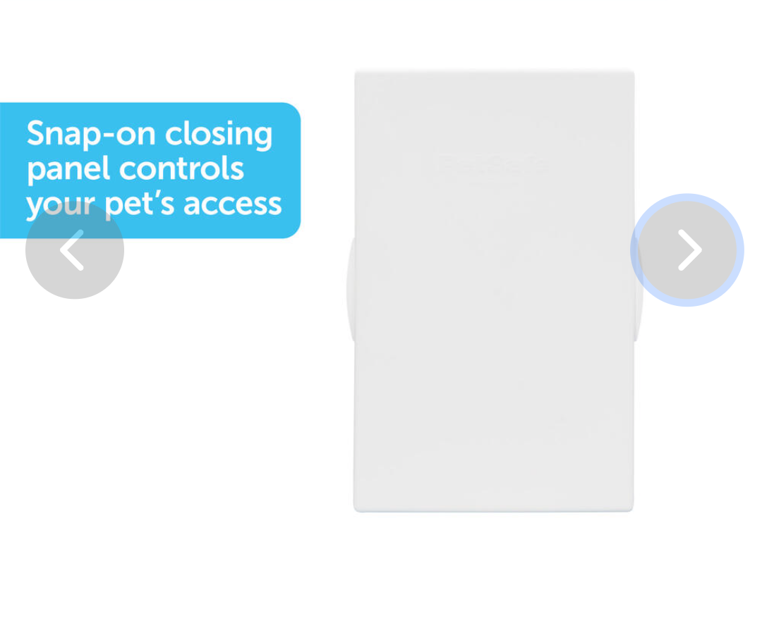 PetSafe Plastic Pet Door Medium Soft Tinted Flap HPA11-10967 Brand New. 094