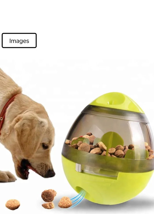 Treat Dispensing Ball | Food Dispensing Dog Toy | Educational Dog Interactive Toys | Treat Dispenser Dogs Puzzles Feeder for Preventing Boredom, Indoor and Outdoor Play