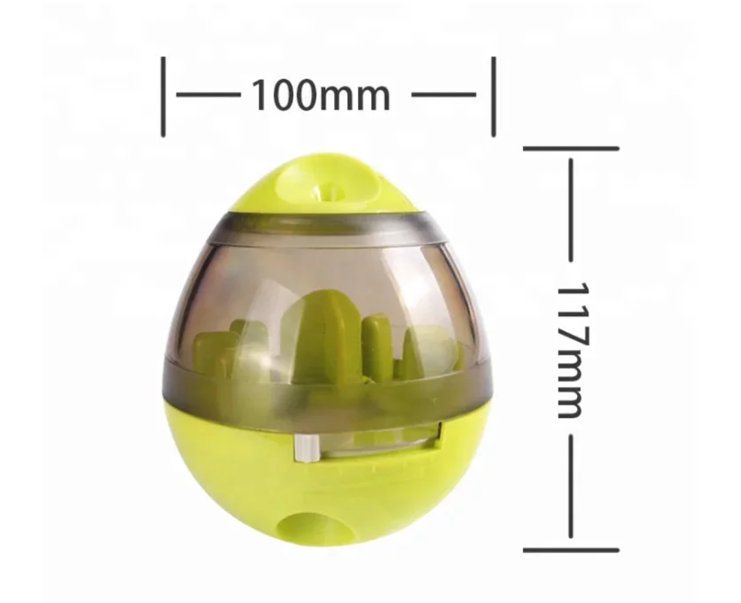 Treat Dispensing Ball | Food Dispensing Dog Toy | Educational Dog Interactive Toys | Treat Dispenser Dogs Puzzles Feeder for Preventing Boredom, Indoor and Outdoor Play