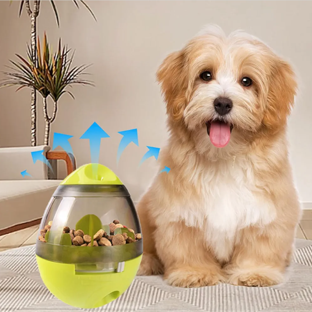 Treat Dispensing Ball | Food Dispensing Dog Toy | Educational Dog Interactive Toys | Treat Dispenser Dogs Puzzles Feeder for Preventing Boredom, Indoor and Outdoor Play