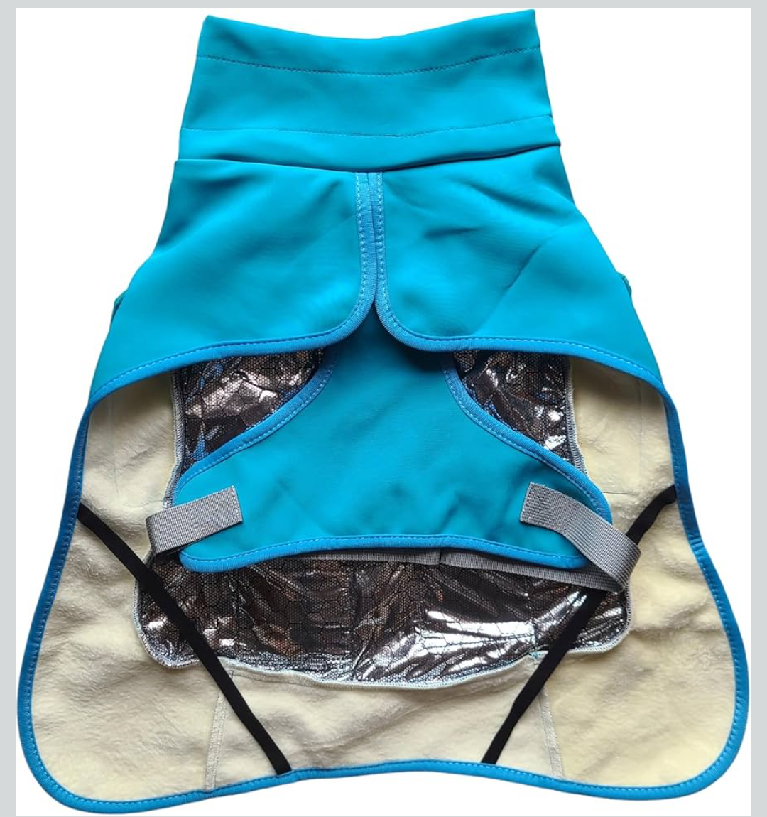 Dog Warm Heated Coat(Rechargeable Power Bank Included),3 Adjustable Temperature,Keep Puppy Warm,Relieve Back、Muscle、Joint Pain from Arthritis, Two Side Pocket (XX-Large)