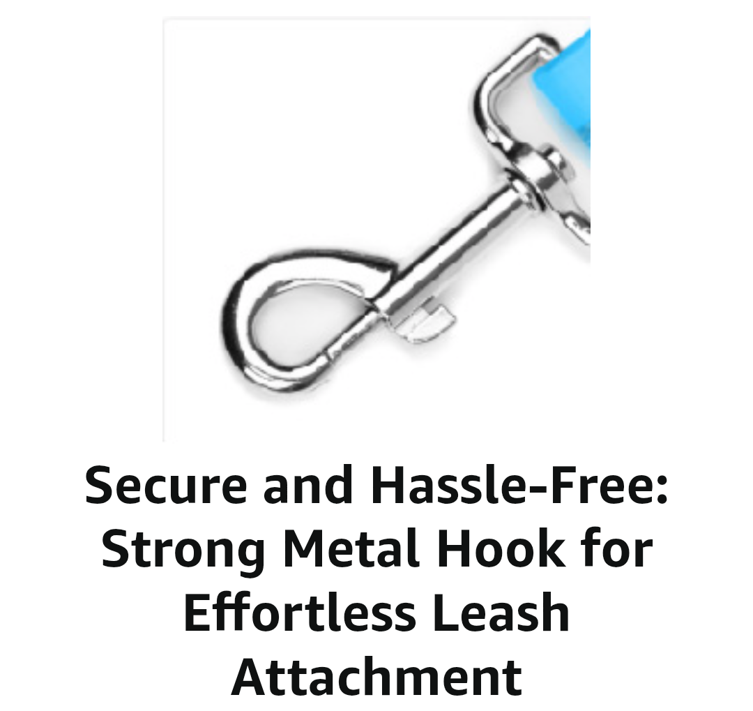 Safety Led Dog Leash for Night Walking - Glow in The Dark - Water Resistant Nylon Webbing - Lightweight and Heavy Duty - USB Rechargeable - RGB Color Changing - Suitable for All Dogs (Yellow)