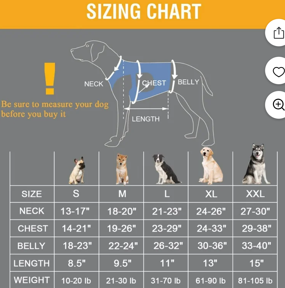 Coodeo Dog Lift Harness, Support & Recovery Sling, Pet Rehabilitation Lifts Vest Adjustable Breathable Straps for Old, Disabled, Joint Injuries, Arthritis, Paralysis Dogs Walk (Blue-XL)