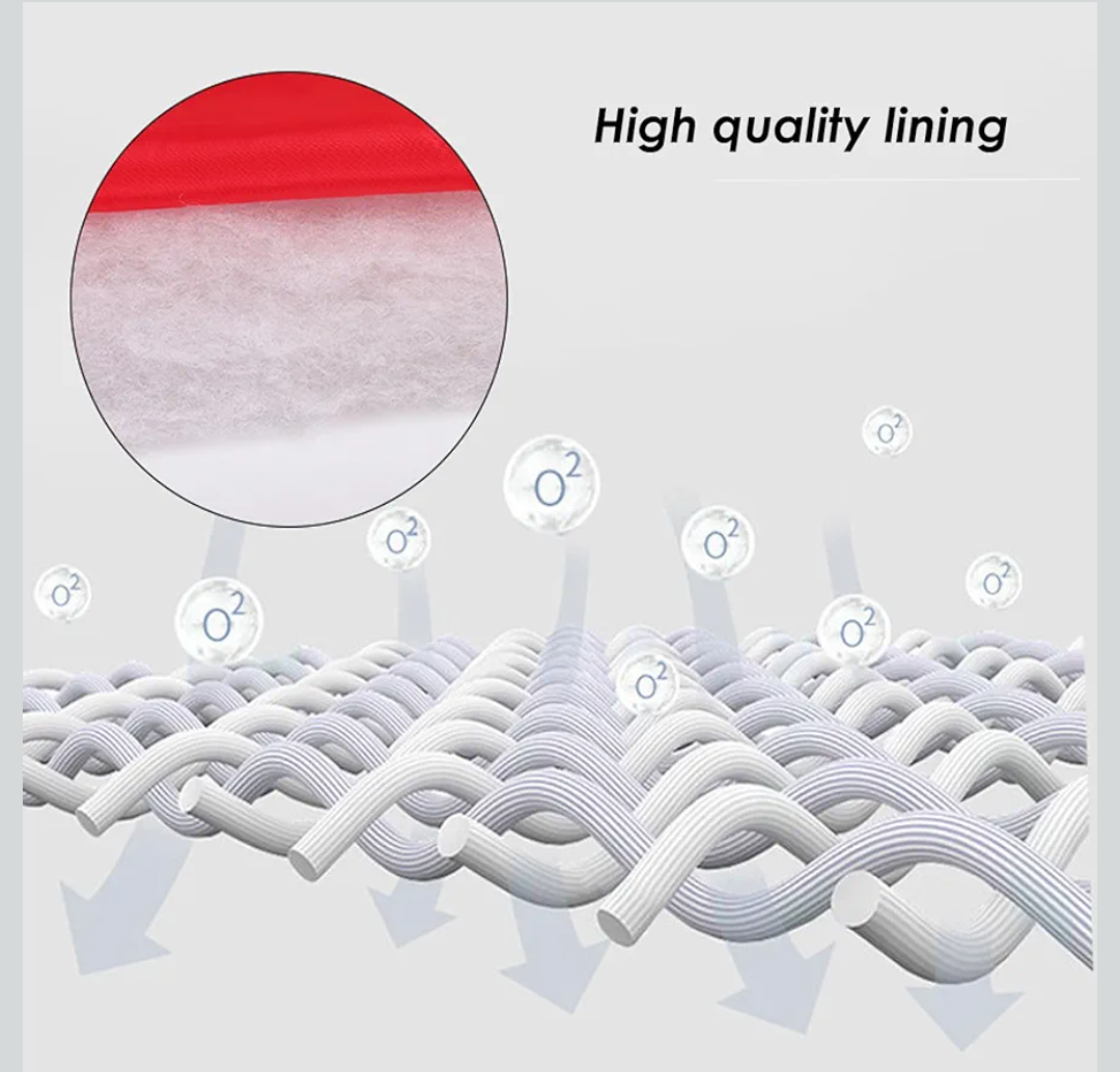 Dog Cold Weather Coats - Cozy Waterproof Windproof Reversible Winter Dog Jacket, Thick Padded Warm Coat, Red (X-Large)