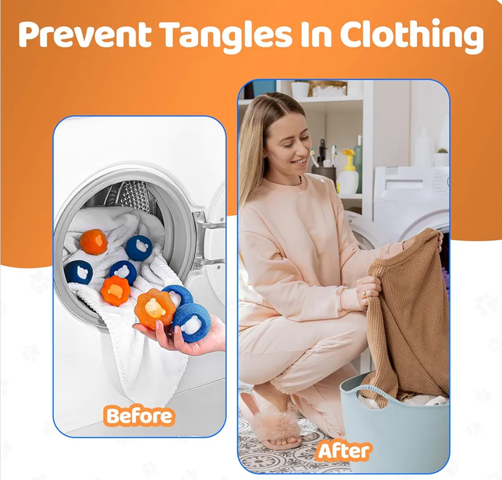 Drext Roller Pet Hair Remover, Reusable Lint Roller - Pet Hair Remover for Laundry, Cat and Dog Hair Remover for Furniture, Couch, Carpet, Clothing Bedding - Portable Multi-Surface Fur Removal Tool.