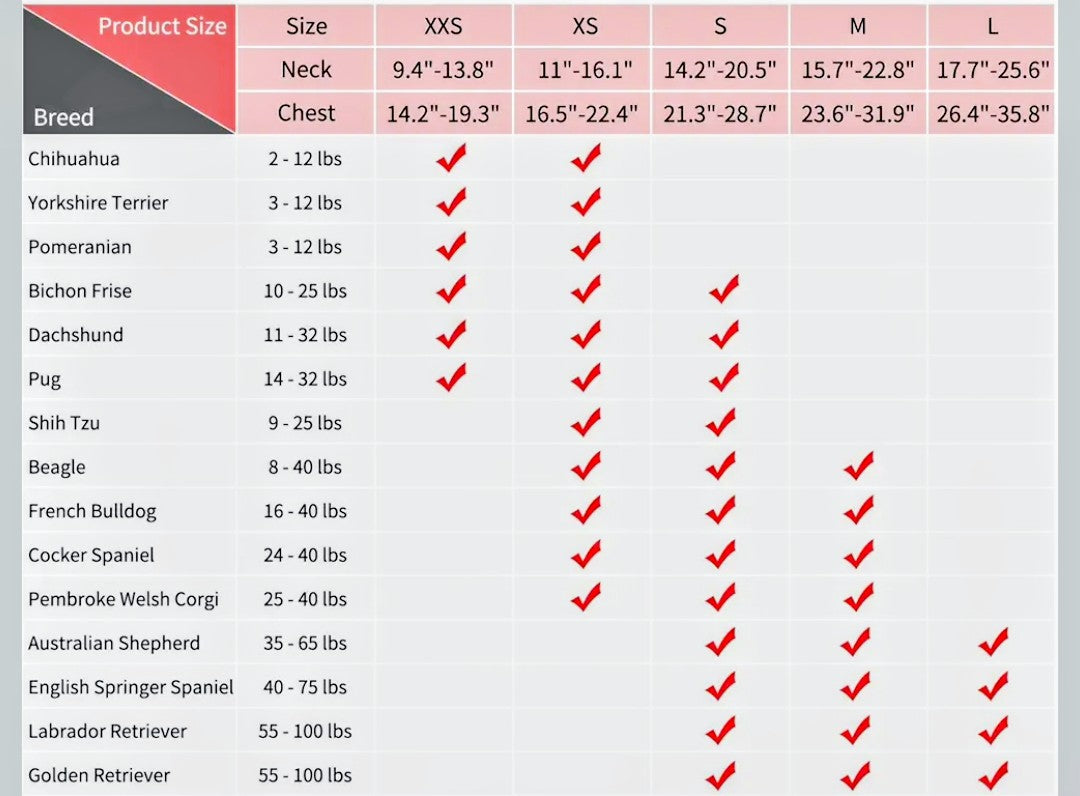 VOXOR Hug Pets Dog Harness,No Pull Dog Harness Small & Medium Sized Dog, Adjustable Soft Padded Dog Vest Harness,Dog Harness with Handle, (Neck:11.0"-16.1", Chest:16.5"-22.4") XS - Dopamine Red