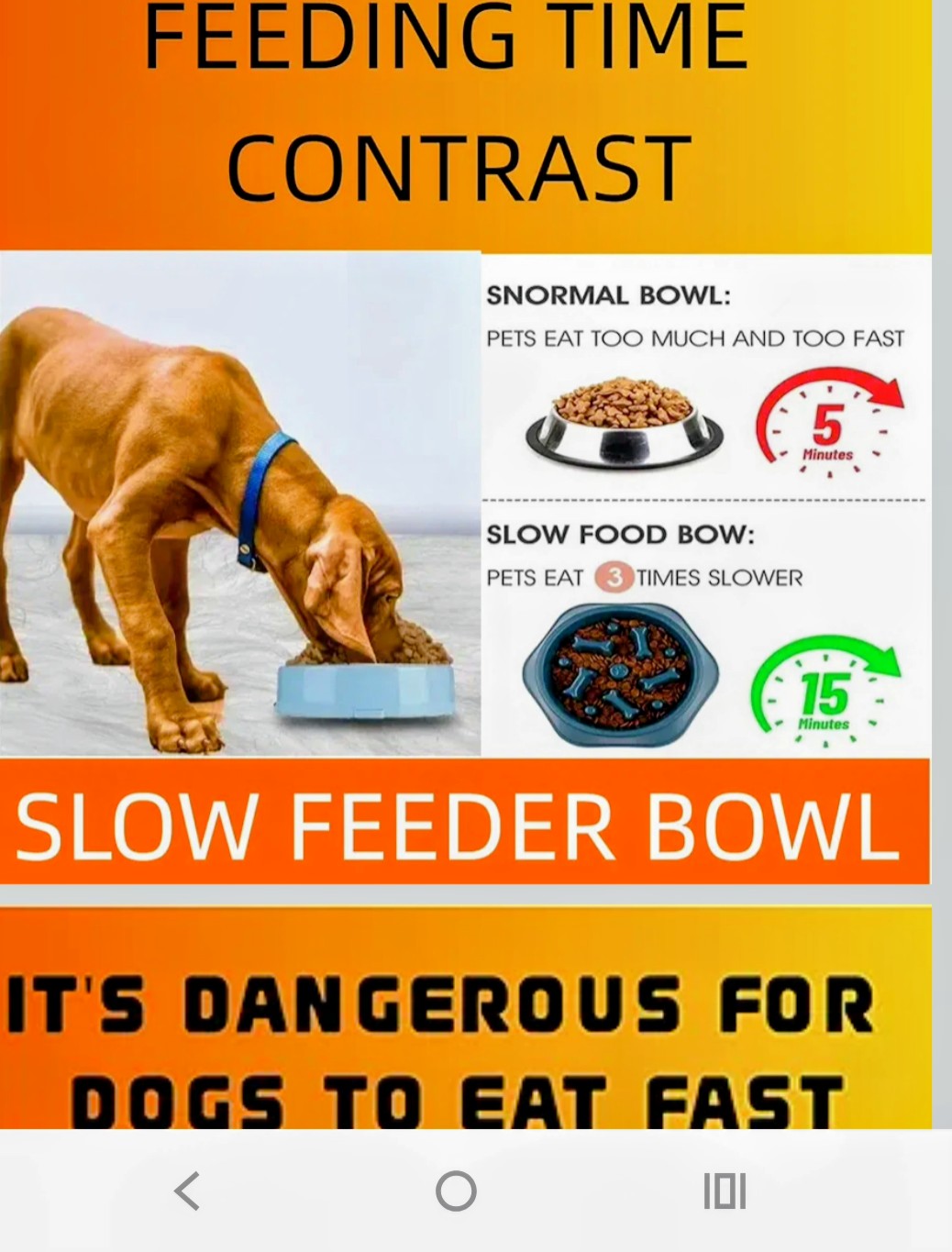 Slow Feeder Dog Bowls- Promote Healthy Eating Habits,Dog Puzzle Feeder,Anti-Gulping Puzzle Design for Small/Medium/Large Pets, Reduce Bloat & Improve Digestion (Yellow)