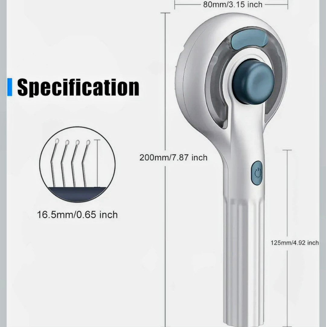 Cat Steam Brush - 3-in-1 water spray grooming, self-cleaning de-shedding for cats & dogs, long & short hair