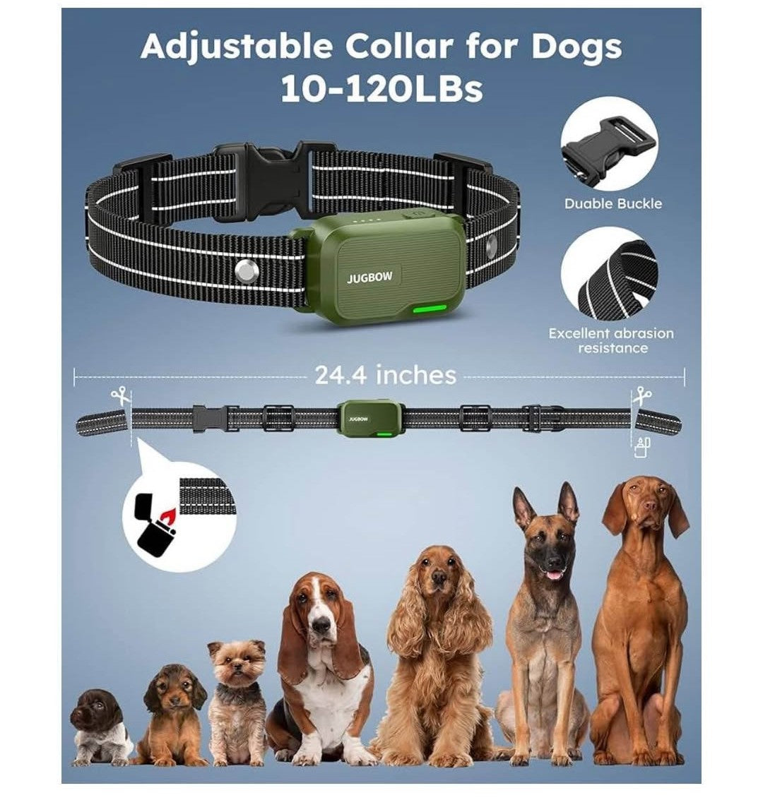 Jugbow DT-612 Remote Training Collar for Two Dogs, a dog training collar system designed for training two dogs simultaneously.