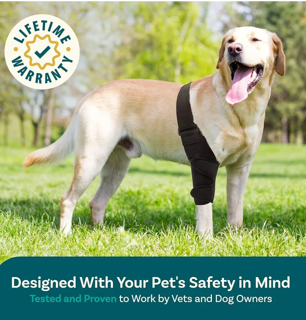 Dog Knee Brace, Size Small Dog Leg Brace, Dog Knee Brace for Torn Acl Hind Leg, Dog Leg Braces for Back Leg, Dog Acl Brace Hind Leg, Acl Brace for Dogs Rear Leg