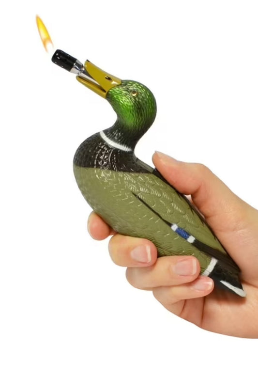 Gibson Novelty Mallard Duck Lighter Telescoping Grill Lighter BBQ Cigarette Camp