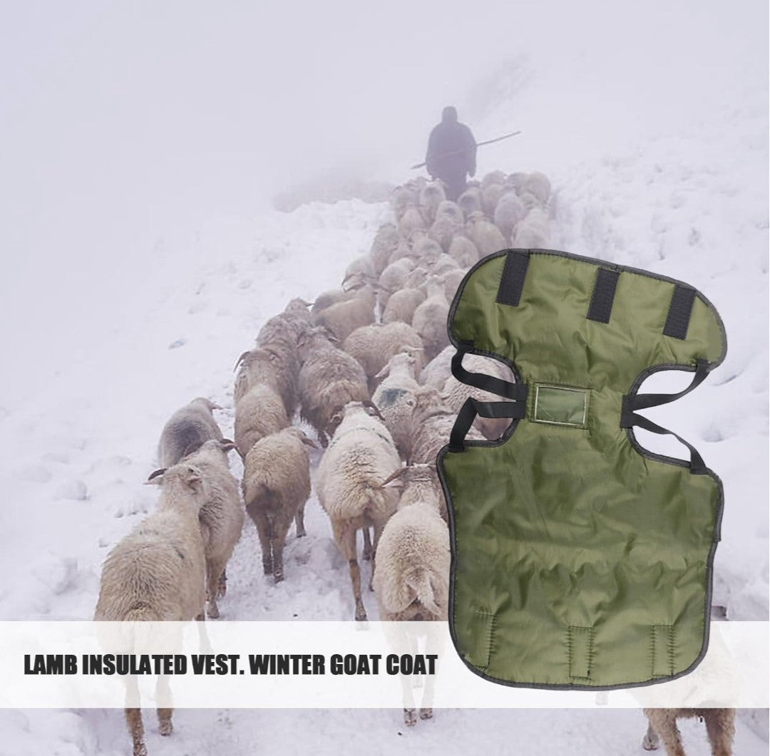 Goat Blankets For Winter, Goat Coat for Winter, Lambs thickened waterproof coldproof lamb vests, Goat Jacket Blanket