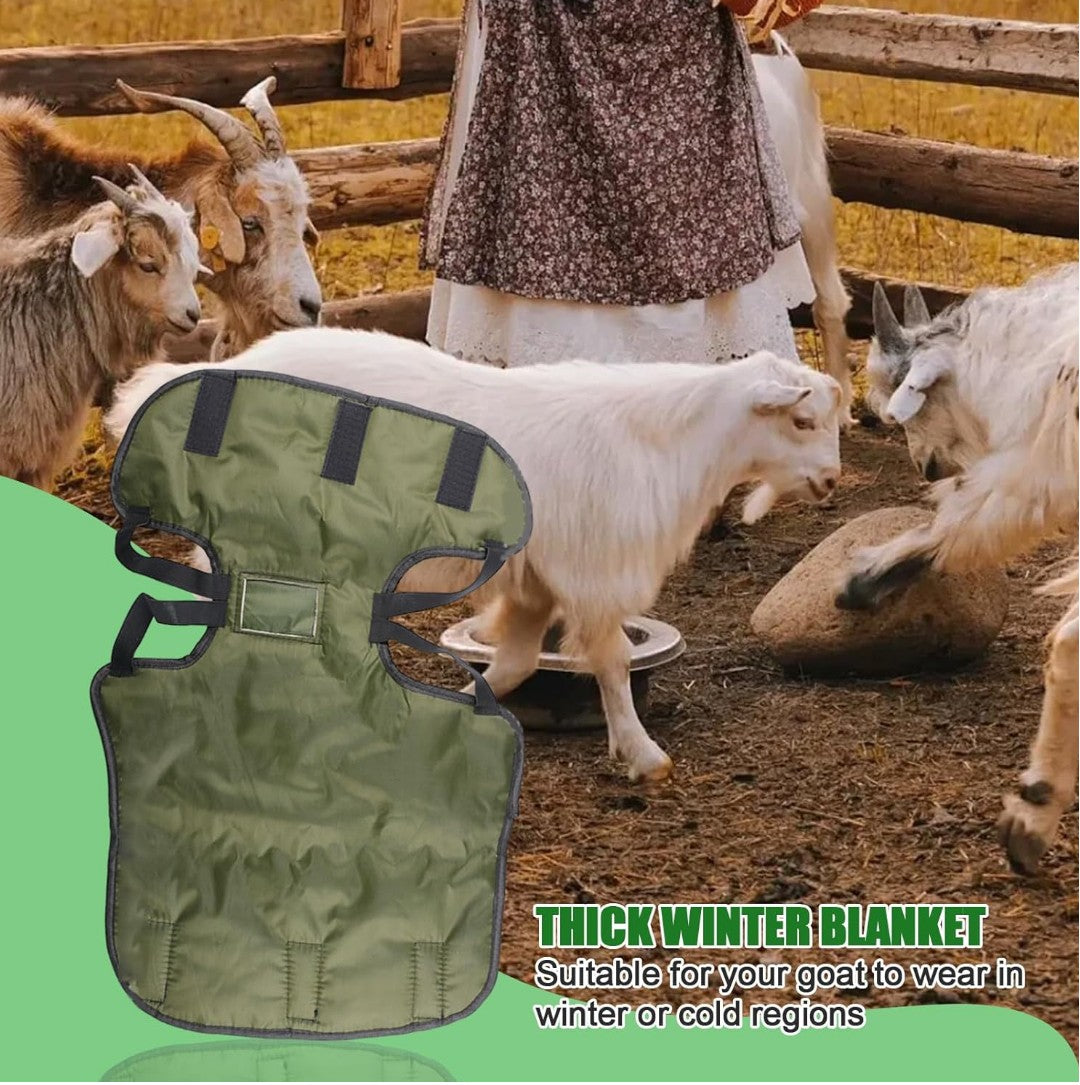 Goat Blankets For Winter, Goat Coat for Winter, Lambs thickened waterproof coldproof lamb vests, Goat Jacket Blanket