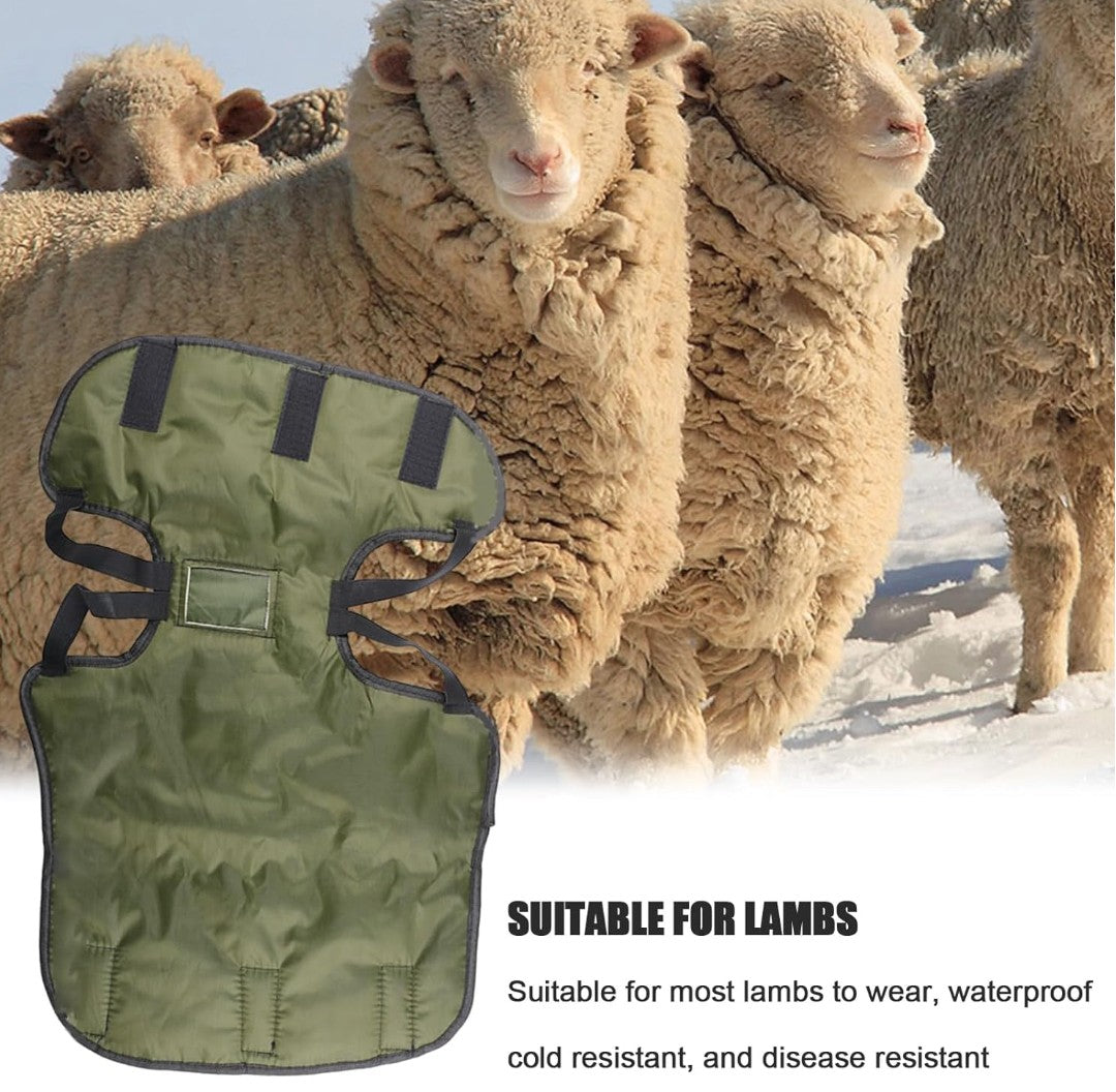 Goat Blankets For Winter, Goat Coat for Winter, Lambs thickened waterproof coldproof lamb vests, Goat Jacket Blanket