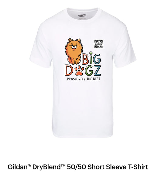 Support Big Dogs and wear our T-shirts