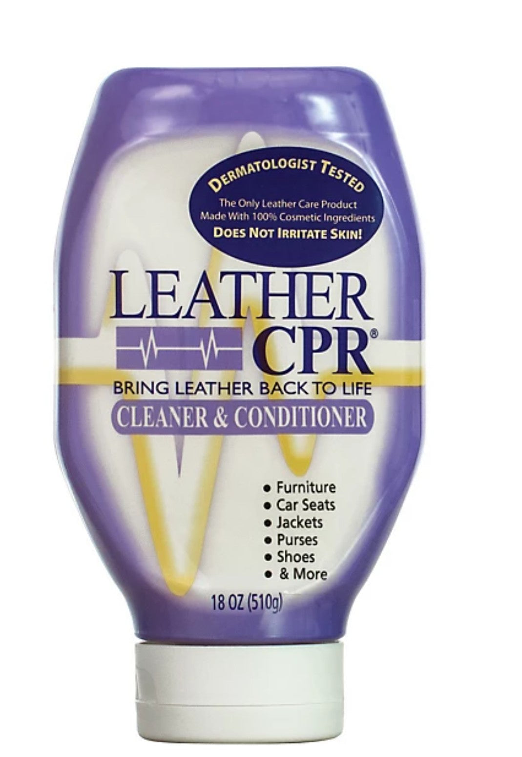 CPR Cleaning Products Leather CPR Cleaner and Conditioner Squeeze Bottle, 18 oz.