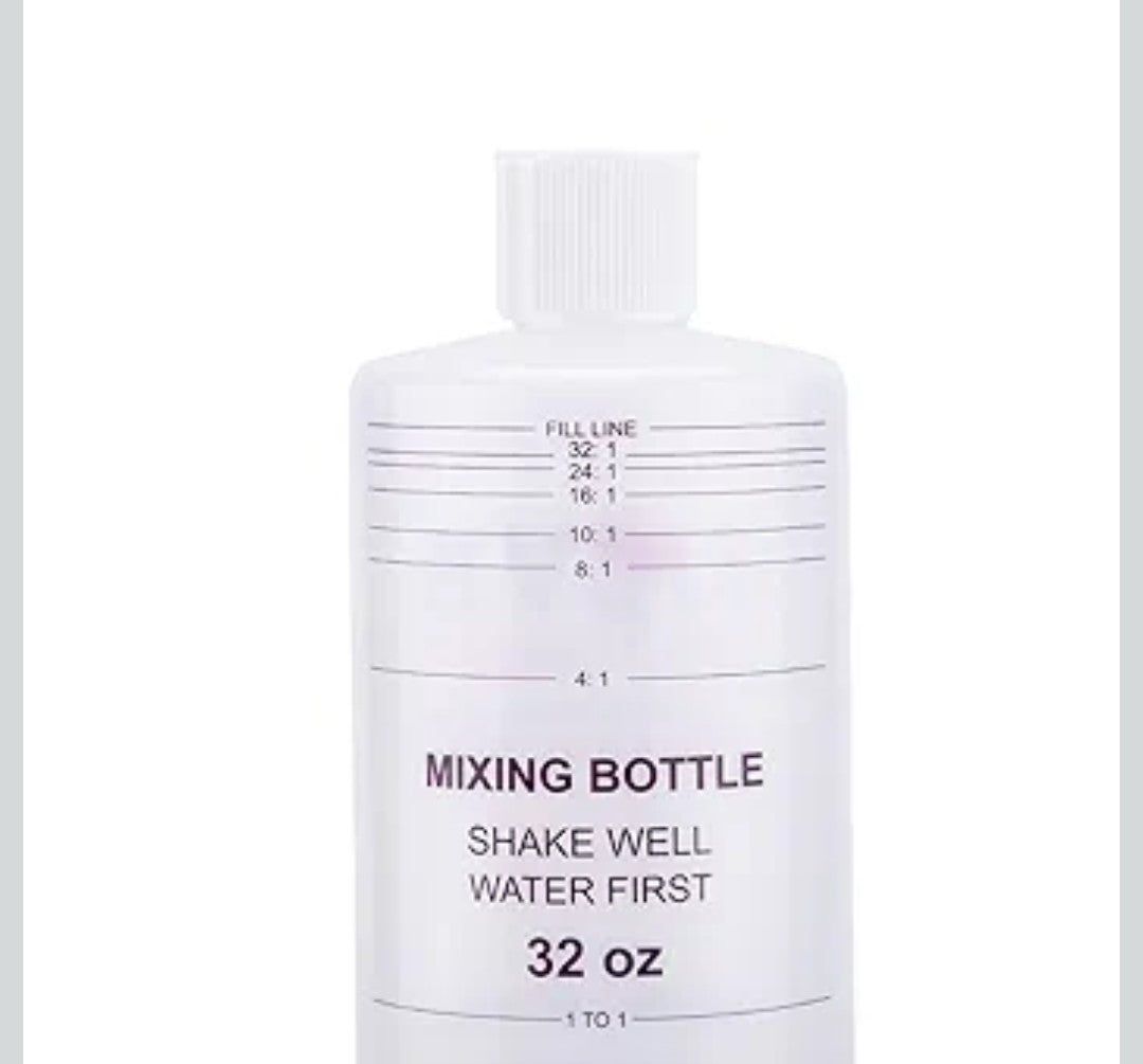 GROOMER ESSENTIALS 32 Ounce Dilution Bottle - Mixing Bottle for Dog Grooming Shampoo and Conditioner Grooms