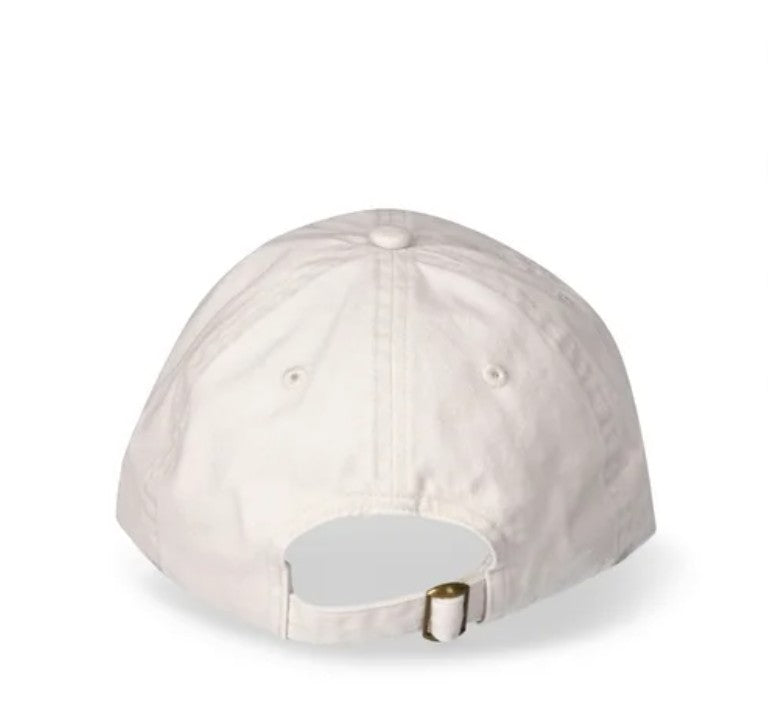 Time and Tru Women's Cotton Twill Dog Mom Baseball Hat, Mother of Pearl