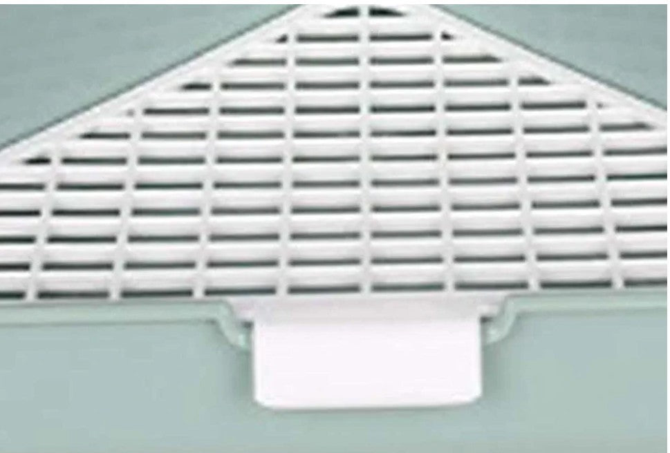 Indoor Pet Pan for with Snap Fastener for Small Animals, Green