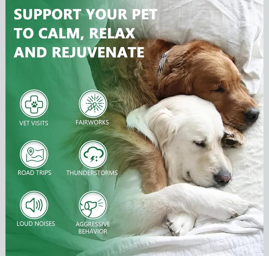 Hemp Oil for Dogs and Cats - Anxiеty Strеss Sleеp Allеrgies Arthritis Sеizures Pаin Rеlief - Promotes Skin Hip Joint Health - Calming Drops for Aggrеssive Pets