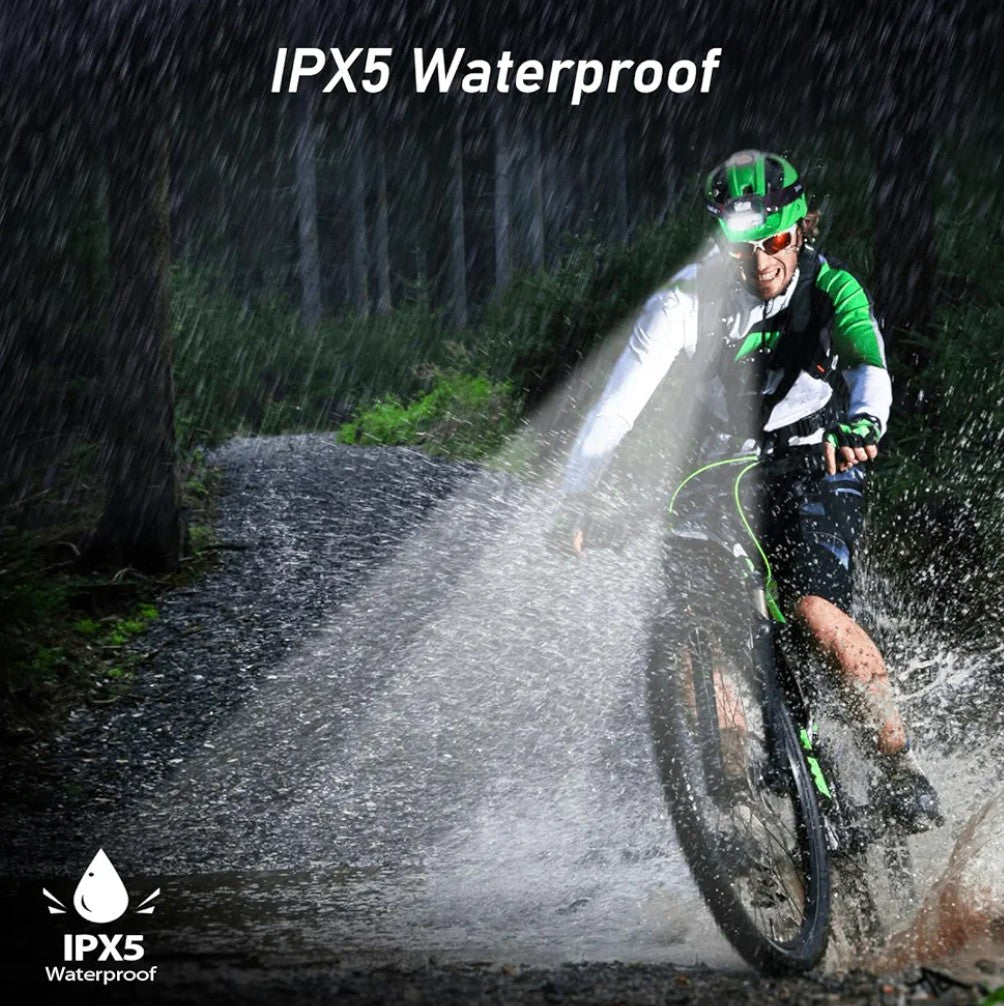 Blukar LED Headlamp Rechargeable,2000L High Lumen Super Bright Dimmable Headlight Flashlight with Motion Sensor- 8 Modes,Spotlight&Floodlight,IPX5 Waterproof for Camping,Hiking,Running,Fishing -2 Pack