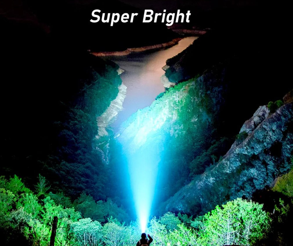 Blukar LED Headlamp Rechargeable,2000L High Lumen Super Bright Dimmable Headlight Flashlight with Motion Sensor- 8 Modes,Spotlight&Floodlight,IPX5 Waterproof for Camping,Hiking,Running,Fishing -2 Pack