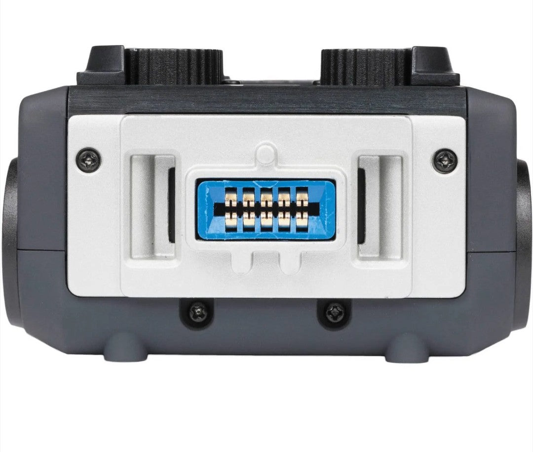 Zoom H6 All Black 6-Track Portable Recorder, Stereo Microphones, 4 XLR/TRS Inputs, Records to SD Card