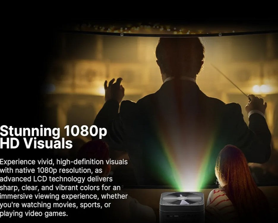 Emerson EVP-2503C 120-Inch Home Theater LCD Projector with Built-In DVD Player Combo